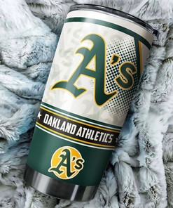 Oakland Athletics MLB Tumbler with Awesome Design and 20oz/30oz Capacity for All-Day Use