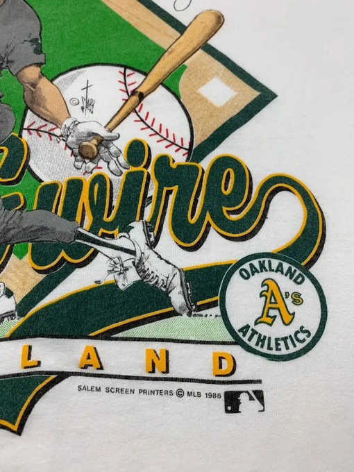 Oakland Athletics Mark McGwire Caricature Unisex Apparel for Fans - Image 3