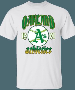 Oakland Athletics Retro MLB T-Shirt Sweatshirt Hoodie Gifts for Baseball Fans