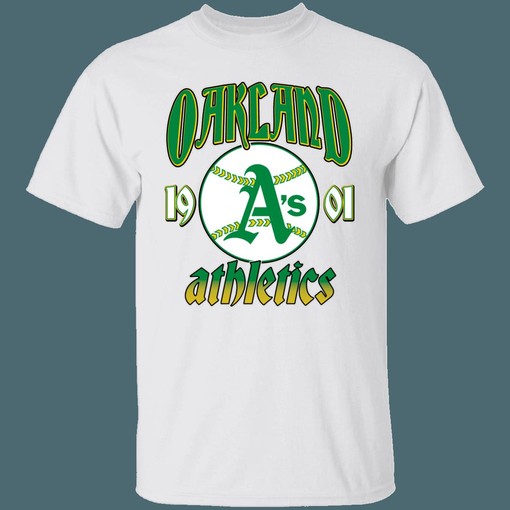 Oakland Athletics Retro MLB T-Shirt Sweatshirt Hoodie Gifts for Baseball Fans