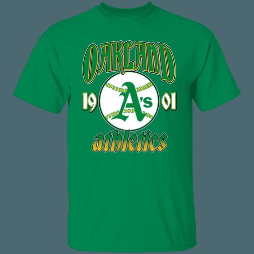 Oakland Athletics Retro MLB T-Shirt Sweatshirt Hoodie Gifts for Baseball Fans - Image 3