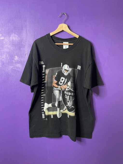 Oakland Raider Tim Brown Vintage Style Pro Player Sweatshirt T-shirt, NCAA Football Teams Gifts for Fans