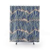 Ocean Themed Shower Curtain | Big Fat Wave Blue | Luxury Bathroom Decor | 71X71 | Best Shower Curtains