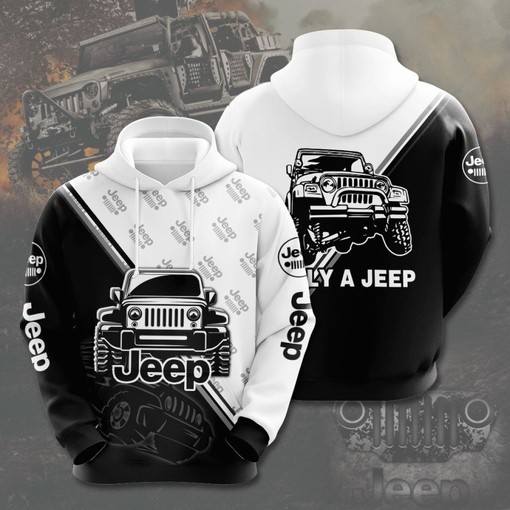 Off-Road Adventure Jeep 3D Hoodie - Men's All Over Print Hoodies