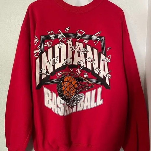 Official Indiana Basketball Sweatshirt for NCAA Fans - Wear Your State University Colors