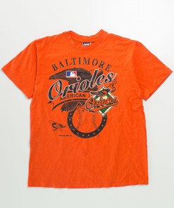Official MLB Apparel: 1996 Baltimore Orioles Graphic T-Shirt with Team Logo