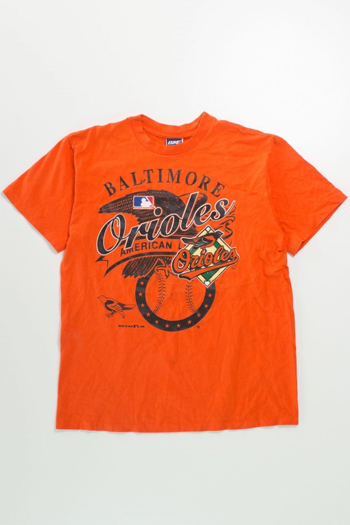 Official MLB Apparel: 1996 Baltimore Orioles Graphic T-Shirt with Team Logo