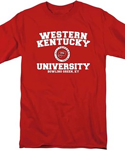 Official Unisex Adult NCAA T Shirt Collection, Western Kentucky University