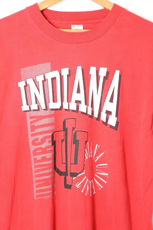 Official Vintage Indiana University T-Shirt for NCAA Fans - Show Your State University Spirit - Image 2