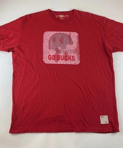 Ohio State Buckeyes NCAA Red Distant Replays University American Sweatshirt Gifts