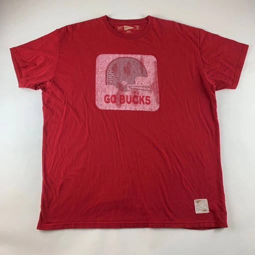 Ohio State Buckeyes NCAA Red Distant Replays University American Sweatshirt Gifts