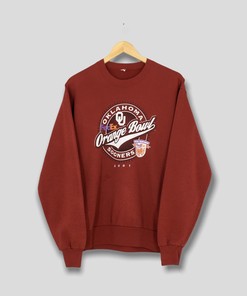 Oklahoma Sooners Football Vintage Style NCAA Sweatshirt