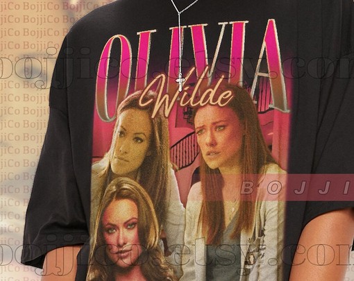 Olivia Wilde Homage Tshirt for Women, Olivia Wilde Fan Tees, Thirteen House Shirt, Retro 90s Sweater - Image 2