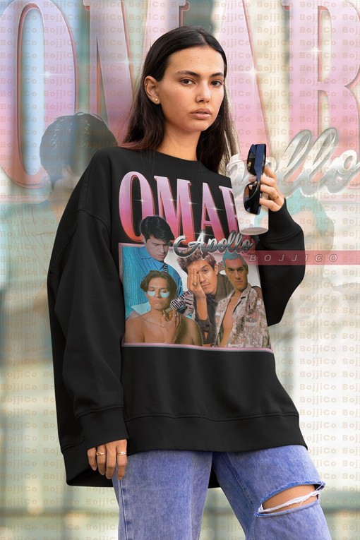 Omar Apollo Homage Sweatshirt, Vintage Fan Tee, 90s Merch Gift