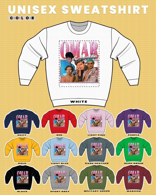Omar Apollo Homage Sweatshirt, Vintage Fan Tee, 90s Merch Gift - Image 3