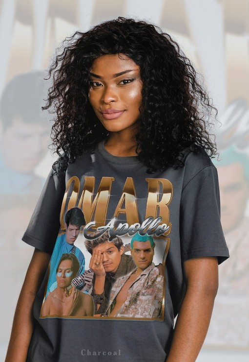 Omar Apollo RnB Vintage Tee, Velasco Homage Shirt, Retro 90s Merch