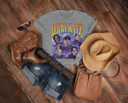 Omri Katz Actor Katz Homage Tshirt, Vintage Style Fan Tees, Retro 90s Sweater, Eerie, Indiana Shirt, Film Series Merch - Image 3