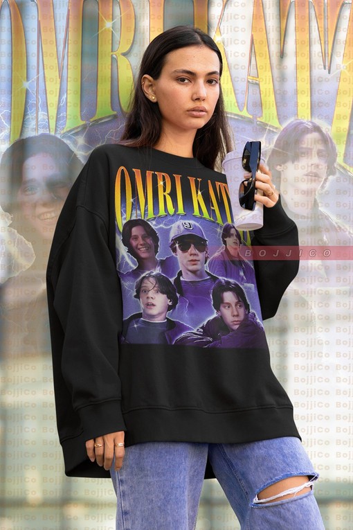 Omri Katz Retro 90s Sweater, Katz Homage Sweatshirt,  Actor Fan Tees, 90s TV Show Merchandise for Men