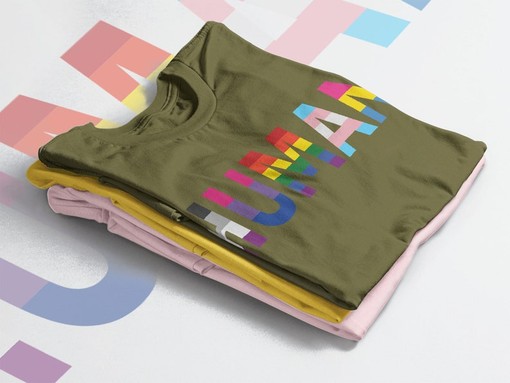 Only Human Unisex Shirts - Funny Movie Shirts for Men with QUEER AF and PRIDE Months - Image 4