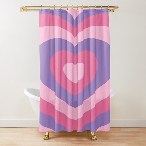 Orange Abstract Art Shower Curtain with Minimalist Modern Earth Colors for Eco-Friendly and Waterproof Bathroom - Image 4