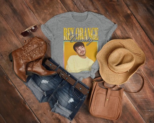 Orange County Shirt - The OC Rex Orange Pluto Projector - Loving Is Easy Homage Tee for Movie Fans - Image 3