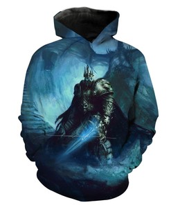 Orc Warrior in World of Warcraft 3D Printed All Over Custom Hoodie