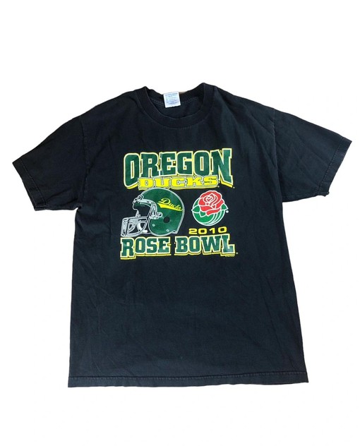 Oregon Ducks Rose Bowl Black Graphic T-Shirt and Hoodie for Fans