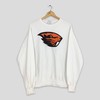 Oregon State Vintage White Sweatshirt Y2K Style - NCAA Shirts for Men