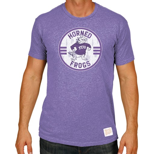 Original Retro Brand Big & Tall Mock Twist T-Shirt for TCU Horned Frogs Fans, Official University Football Fan Shirt - Image 3