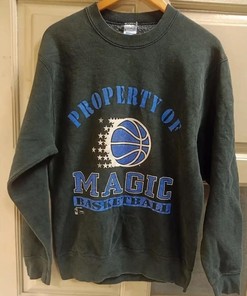 Orlando Magic Basketball Vintage Style 90S Sweatshirt and T-Shirt