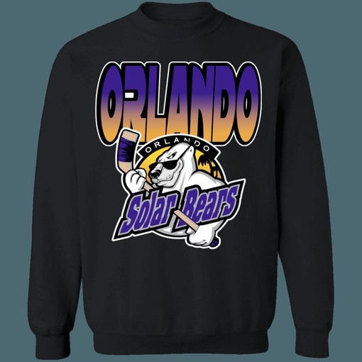 Orlando Solar Bears Vintage ECHL Hockey Graphic Sweatshirt Hoodie - Retro Style Fan Gear - Image 2