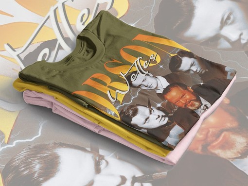 Orson Welles Shirt, Orson Welles Vintage, Orson Welles Homage, Orson Welles Fan Tees, Retro 90s Sweater - Image 4