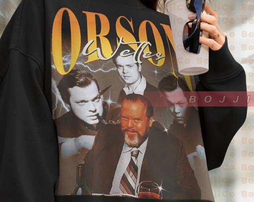 Orson Welles Vintage Sweatshirt - Movie Fans Gifts for Men - Image 4