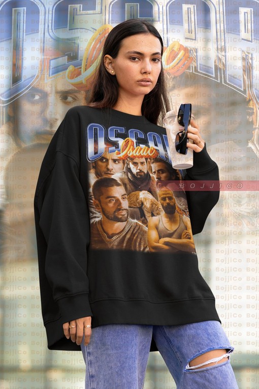 Oscar Isaac American Actor Sweatshirt - Classic Movie T-shirts for Men