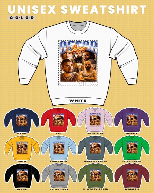 Oscar Isaac American Actor Sweatshirt - Classic Movie T-shirts for Men - Image 3