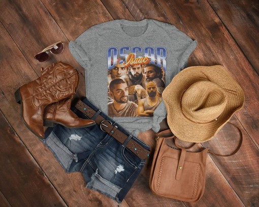 Oscar Isaac Estrada Shirt, Oscar Isaac American Actor Tshirt, Vintage 90s Vintage Distressed Shirt - Image 3