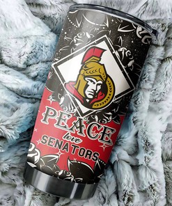 Ottawa Senators Fans Will Love This Peace Love NHL Tumbler with NHL Tumbler 30 oz