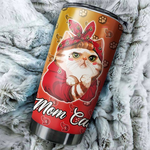 Ottawa Senators NHL Tumbler NHL Logo Cat Mom Tumbler for Dedicated Fans, Perfect for Personalized Tumblers