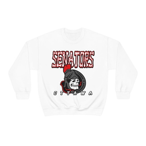 Ottawa Senators Retro NHL HALLOWEEN Sweatshirt and Hoodie for Fans