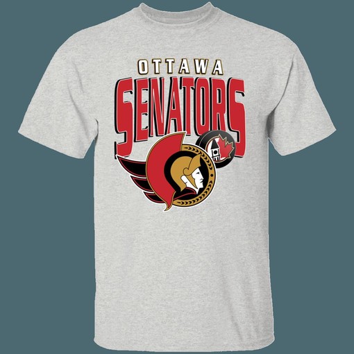 Ottawa Senators Retro NHL T-Shirt, Sweatshirt, and Hoodie for Fans - Image 4