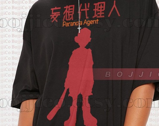 PARANOIA AGENT Lil Slugger Tee: Movie Shirts with Cool Design for Fans - Image 2