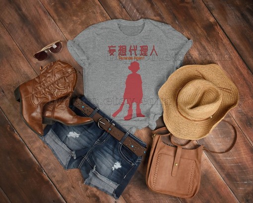 PARANOIA AGENT Lil Slugger Tee: Movie Shirts with Cool Design for Fans - Image 3