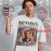 PEDRO PASCAL Retro 90s Shirt: Movie Fans Shirts with Tribute to Narco Actor and Javier PeÃ±a