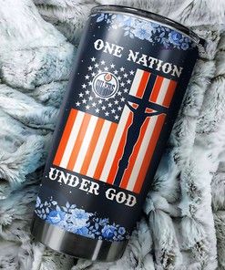 Patriotic Edmonton Oilers NHL Tumbler for Fans