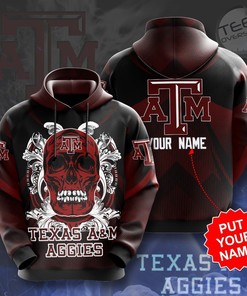 Patriotic Texas Aggies All-Over Print 3D Hoodie