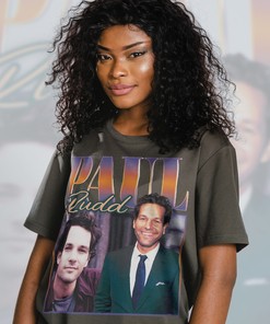 Paul Rudd Vintage Movie Tee, Homage Tshirt for Film Lovers, Fan Tees, Retro 90s Sweater, Merchandise Gift