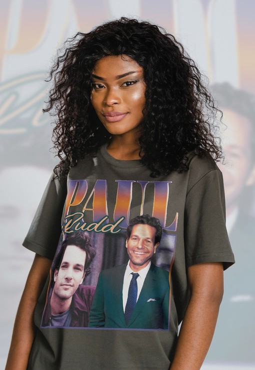 Paul Rudd Vintage Movie Tee, Homage Tshirt for Film Lovers, Fan Tees, Retro 90s Sweater, Merchandise Gift