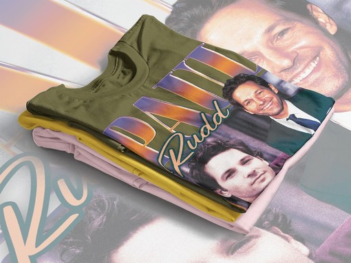 Paul Rudd Vintage Movie Tee, Homage Tshirt for Film Lovers, Fan Tees, Retro 90s Sweater, Merchandise Gift - Image 4