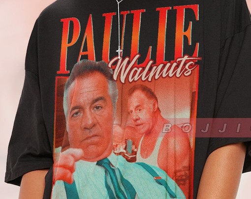 Paulie Walnuts Retro Shirt, Paulie Walnuts Homage Tshirt, Paulie Walnuts Fan Tees, Retro 90s Sweater, Film T-shirt - Image 2