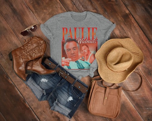 Paulie Walnuts Retro Shirt, Paulie Walnuts Homage Tshirt, Paulie Walnuts Fan Tees, Retro 90s Sweater, Film T-shirt - Image 3